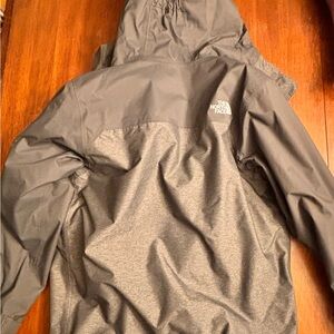 The North Face Charcoal and Gray Rain Jacket Dry Vent
